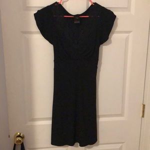 Large black dress